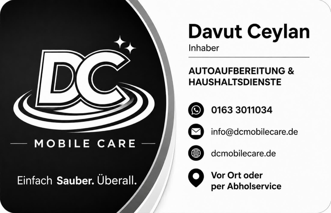 Visitenkarte DC Mobile Care